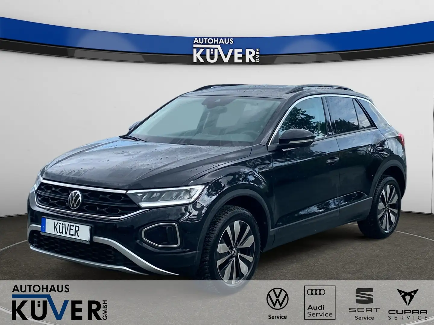 Volkswagen T-Roc Move 1,5 TSI DSG LED+ACC+Shzg.+AHK+17´´ Schwarz - 1