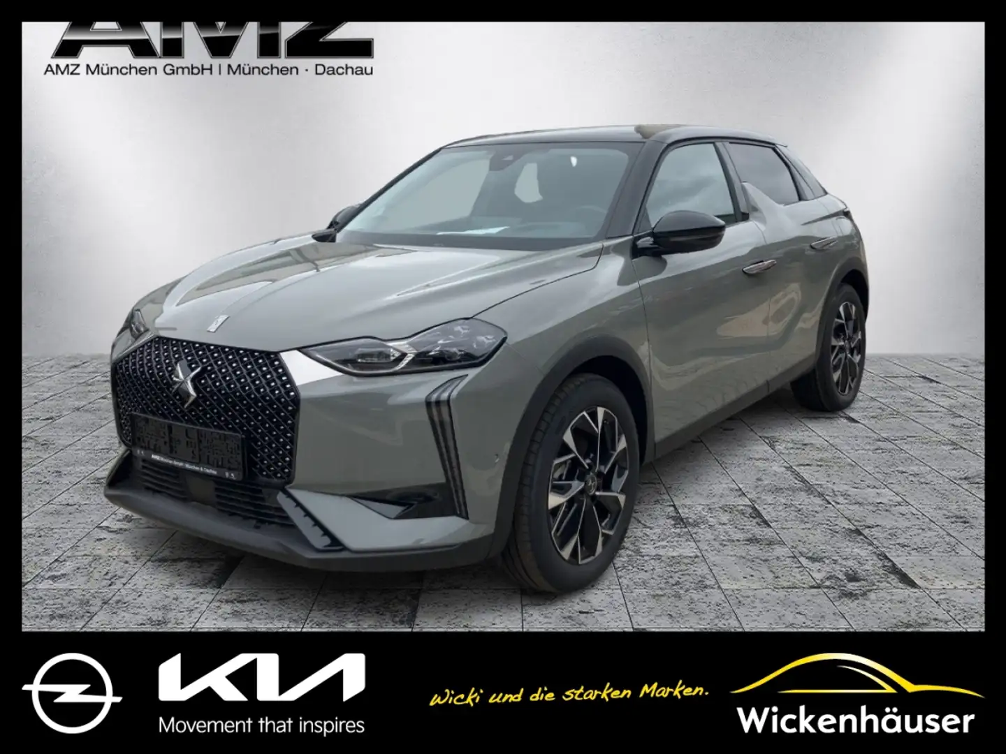 DS Automobiles DS 3 DS3 Elektro E-Tense Opera Navi Kamera Totwinkel Šedá - 1