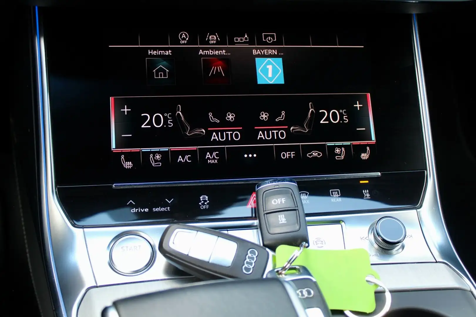 Audi A6 50 qu. S-LINE SITZKLIMA STANDHZ 4xSHZ VALCONA Bleu - 2