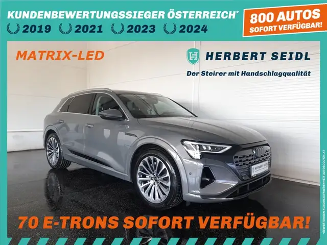 Audi Q8 e-tron 95 kWh QUATTRO FACELIFT *SKY / MATRIX LED / 21 ZOLL / VOLLEDER BELÜFTET & MEMORY / KAMERA / ASS. TOUR / 4-ZONEN-KLIMA*