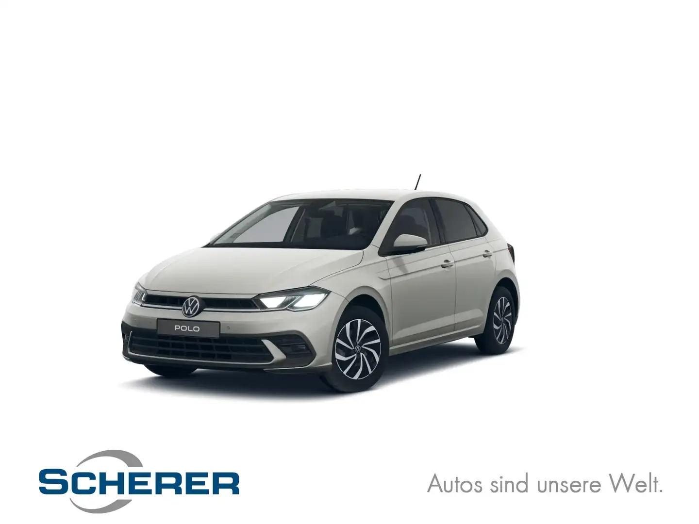 Volkswagen Polo 1.0 TSI DSG Life LED+ACC+Kamera+App+Climatr Grau - 1