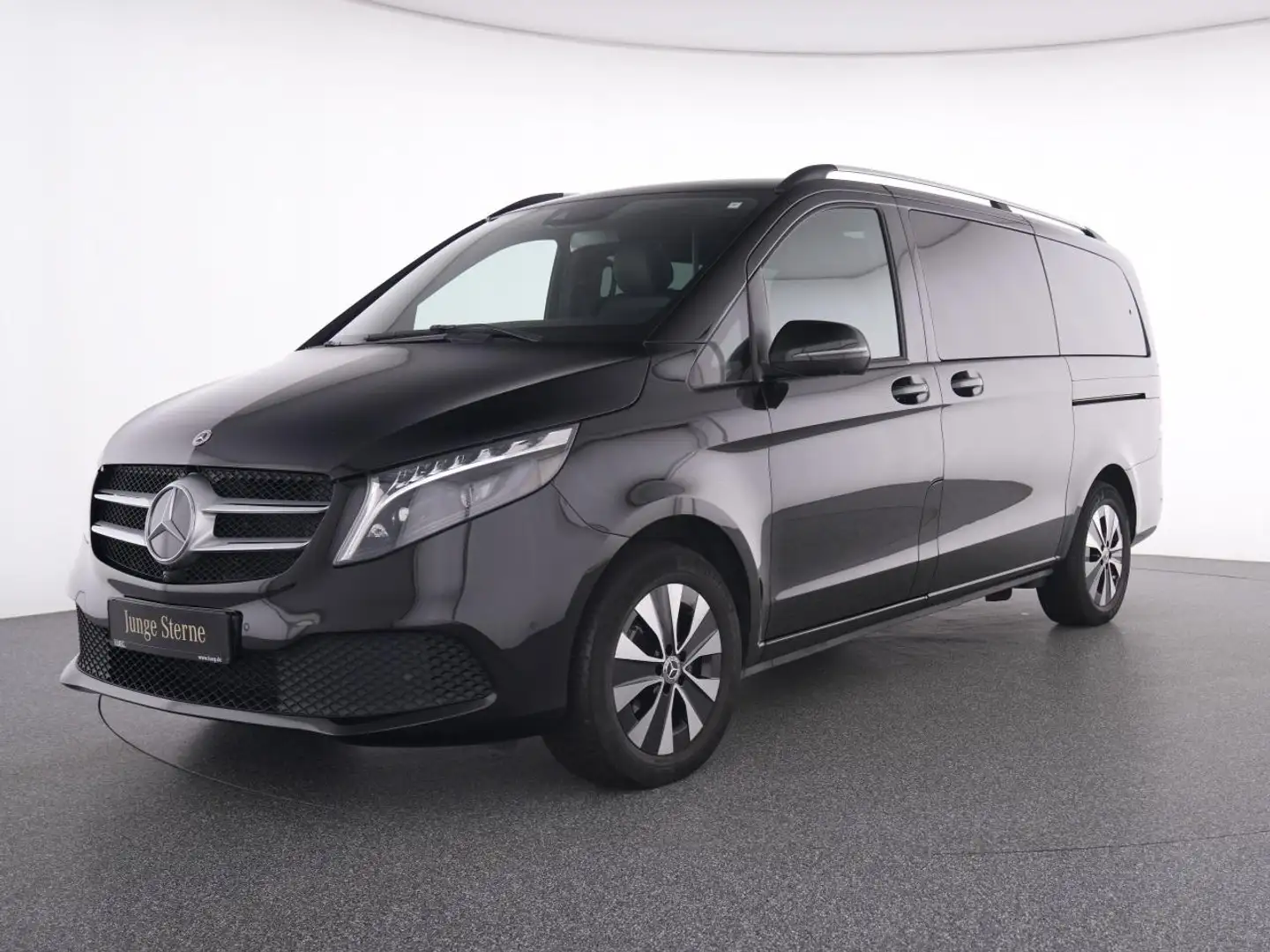 Mercedes-Benz V 300 d 4M MBUX+Pano+LED+AHK+Standhzng+Leder+360 Noir - 2