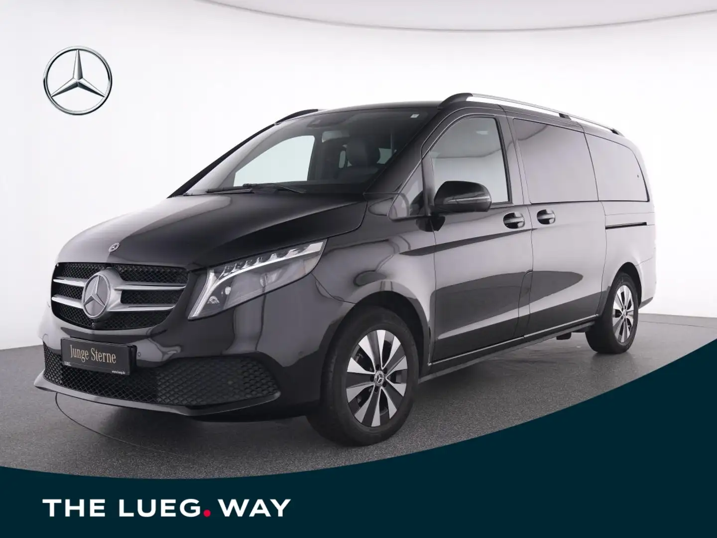 Mercedes-Benz V 300 d 4M MBUX+Pano+LED+AHK+Standhzng+Leder+360 Noir - 1