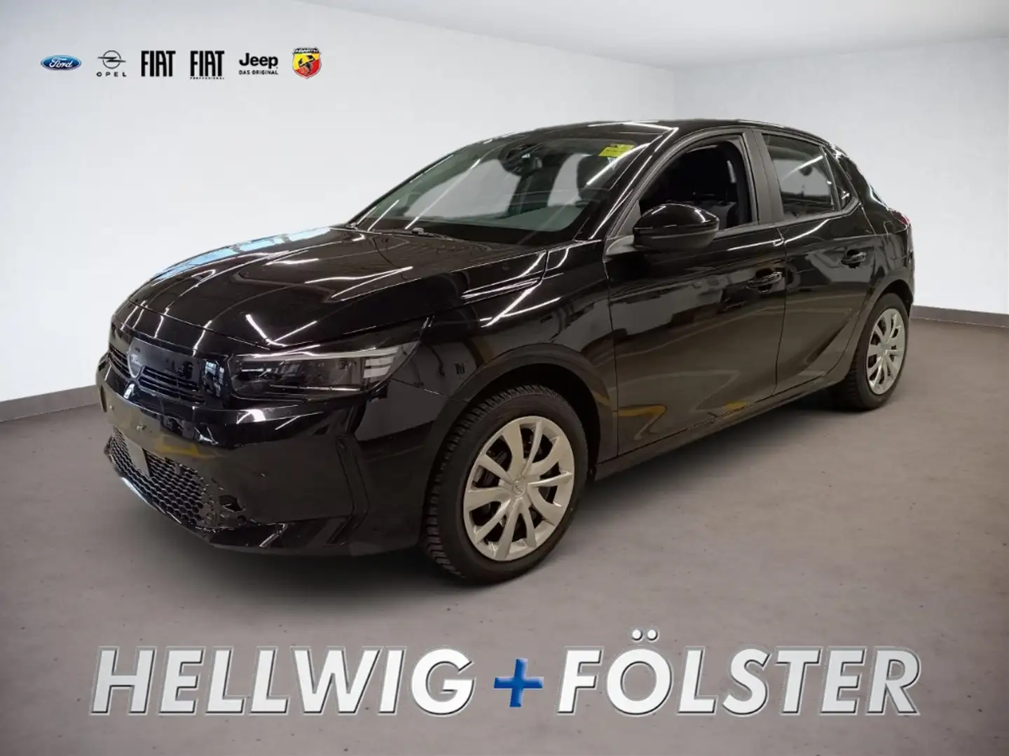 Opel Corsa-e F Edition  7,4 kw Charger SHZ PDC Schwarz - 1