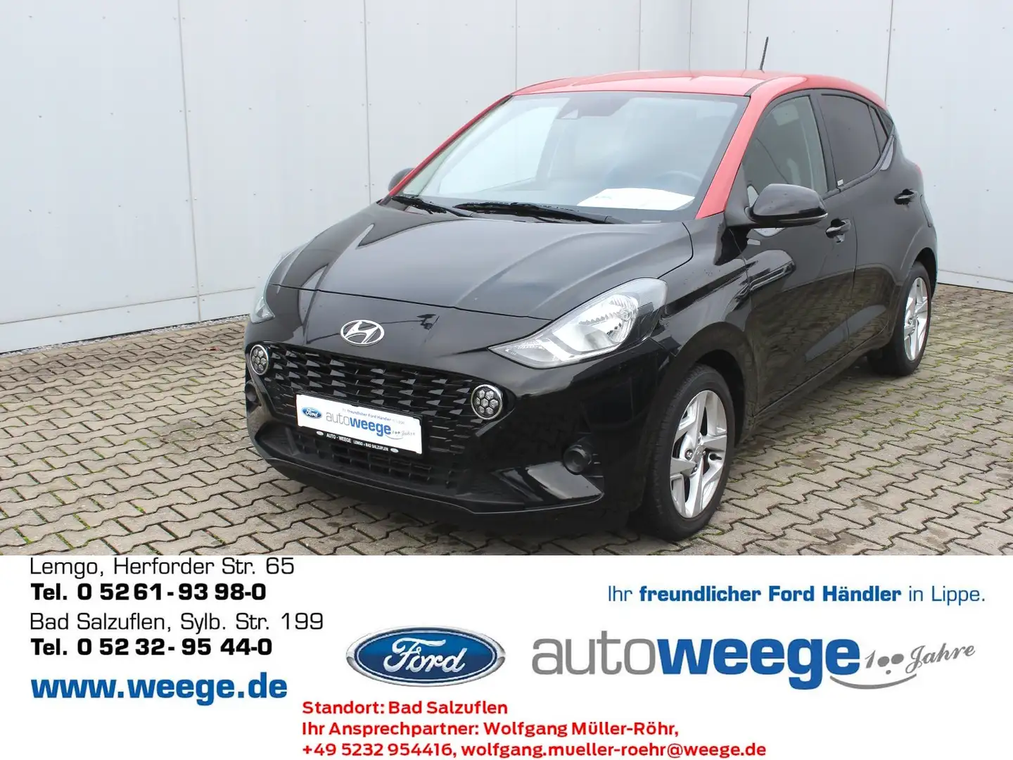Hyundai i10 Intro Edition Fekete - 1