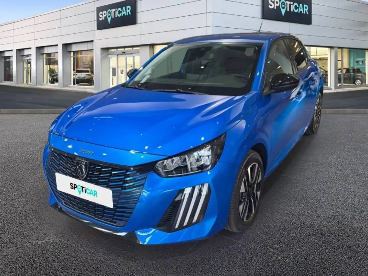 Peugeot 208 2 e-208 136 Style Bleu - 1