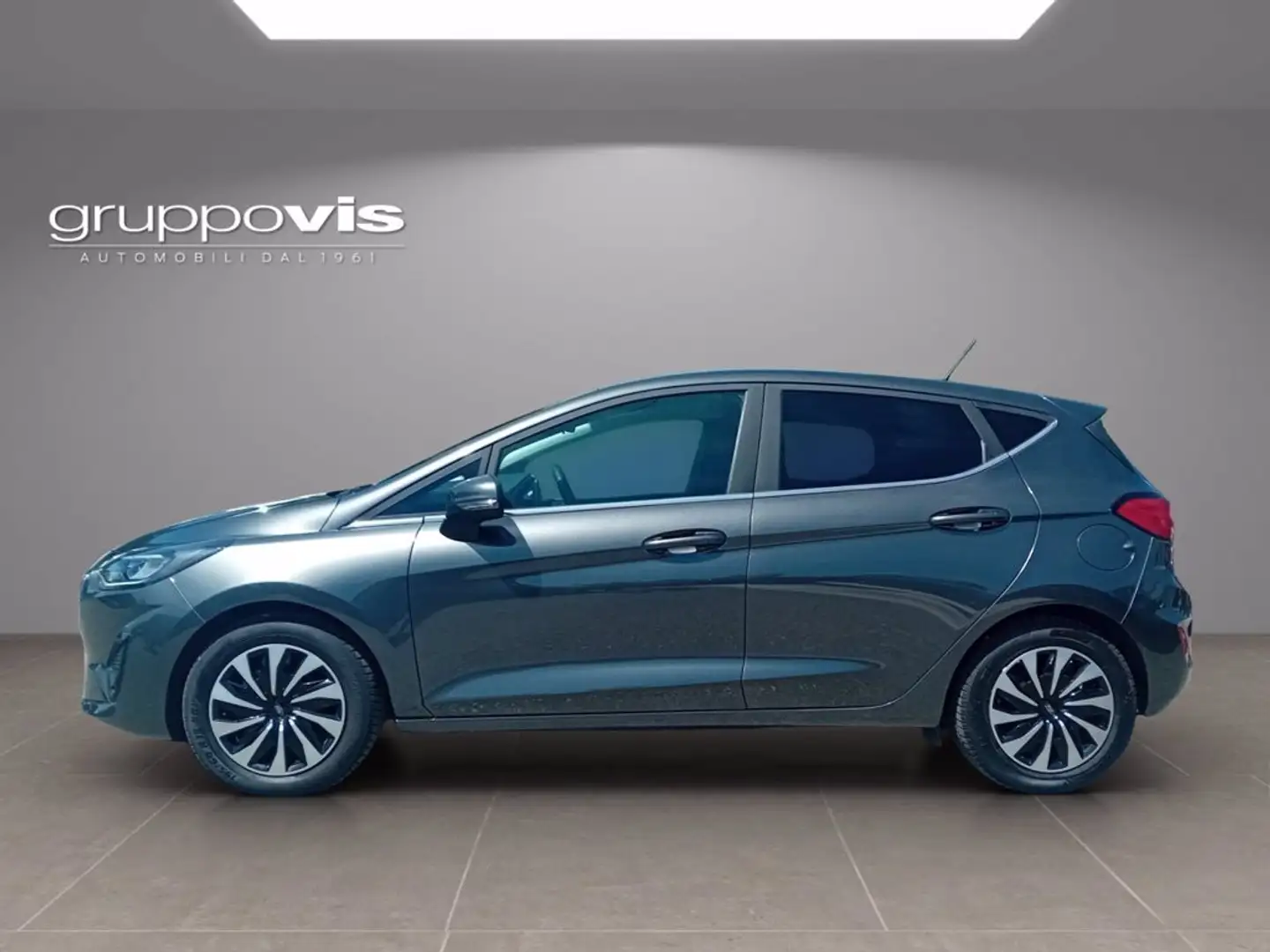 Ford Fiesta m-hybrid Titanium Automatica Grau - 2