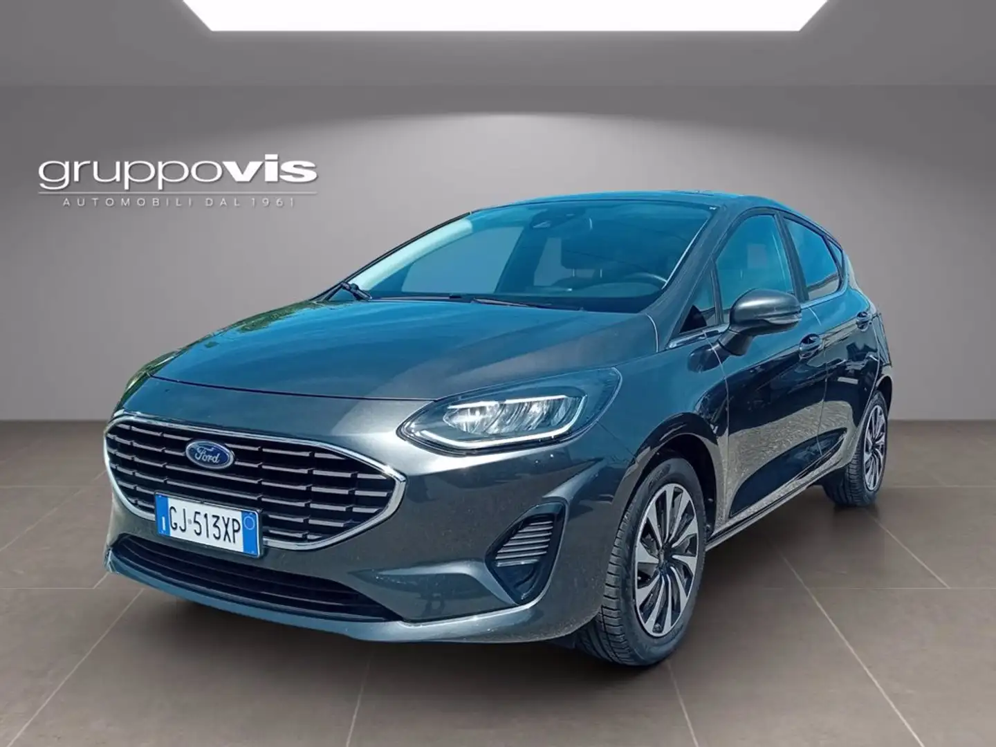 Ford Fiesta m-hybrid Titanium Automatica Grau - 1