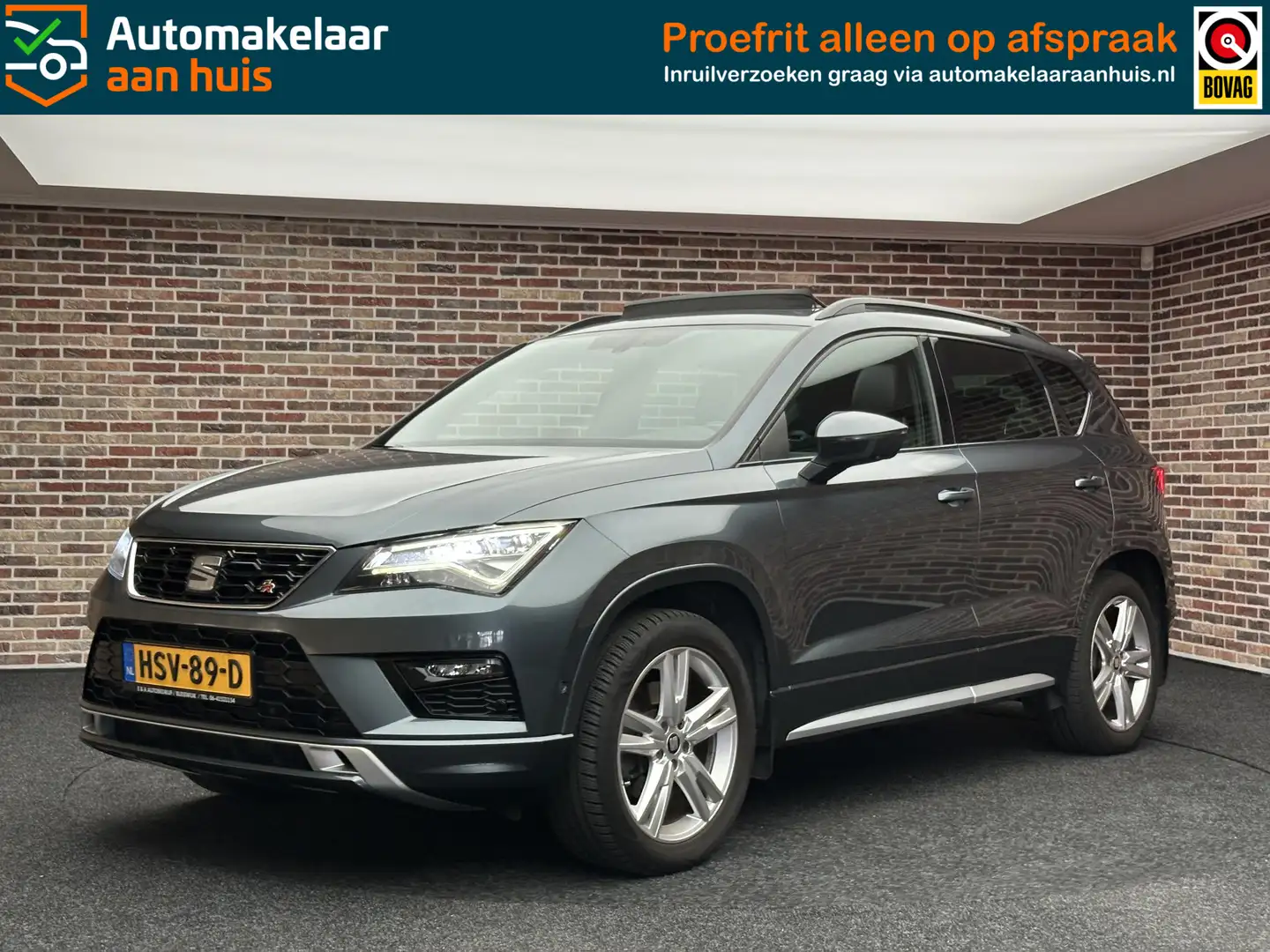 SEAT Ateca 2.0 EcoTSI FR 4DRIVE Business Intense | Dak| Adapt Grijs - 1