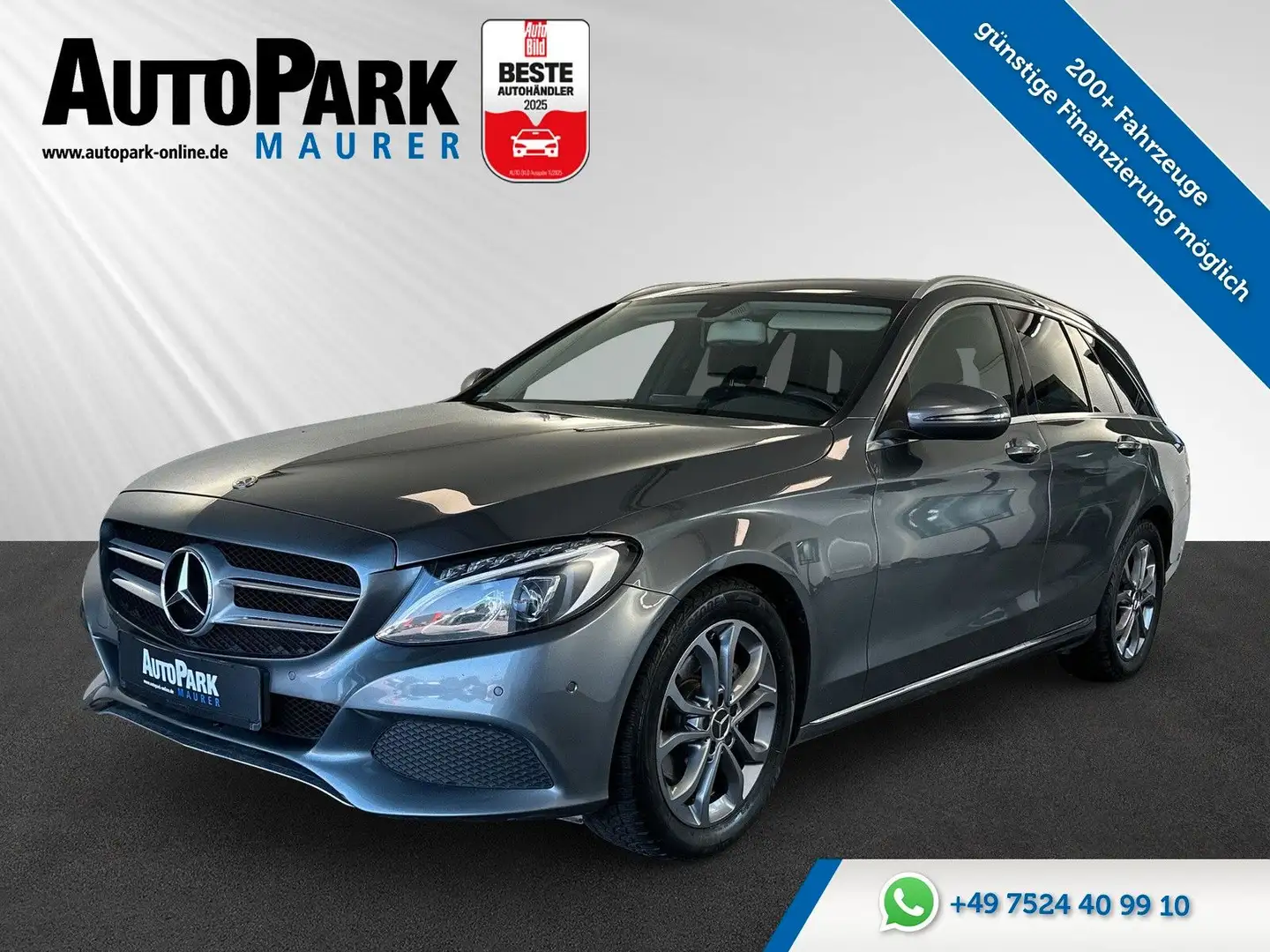Mercedes-Benz C 200 T d G-Tronic Plus Avantgarde*AHK*LED* Grau - 1
