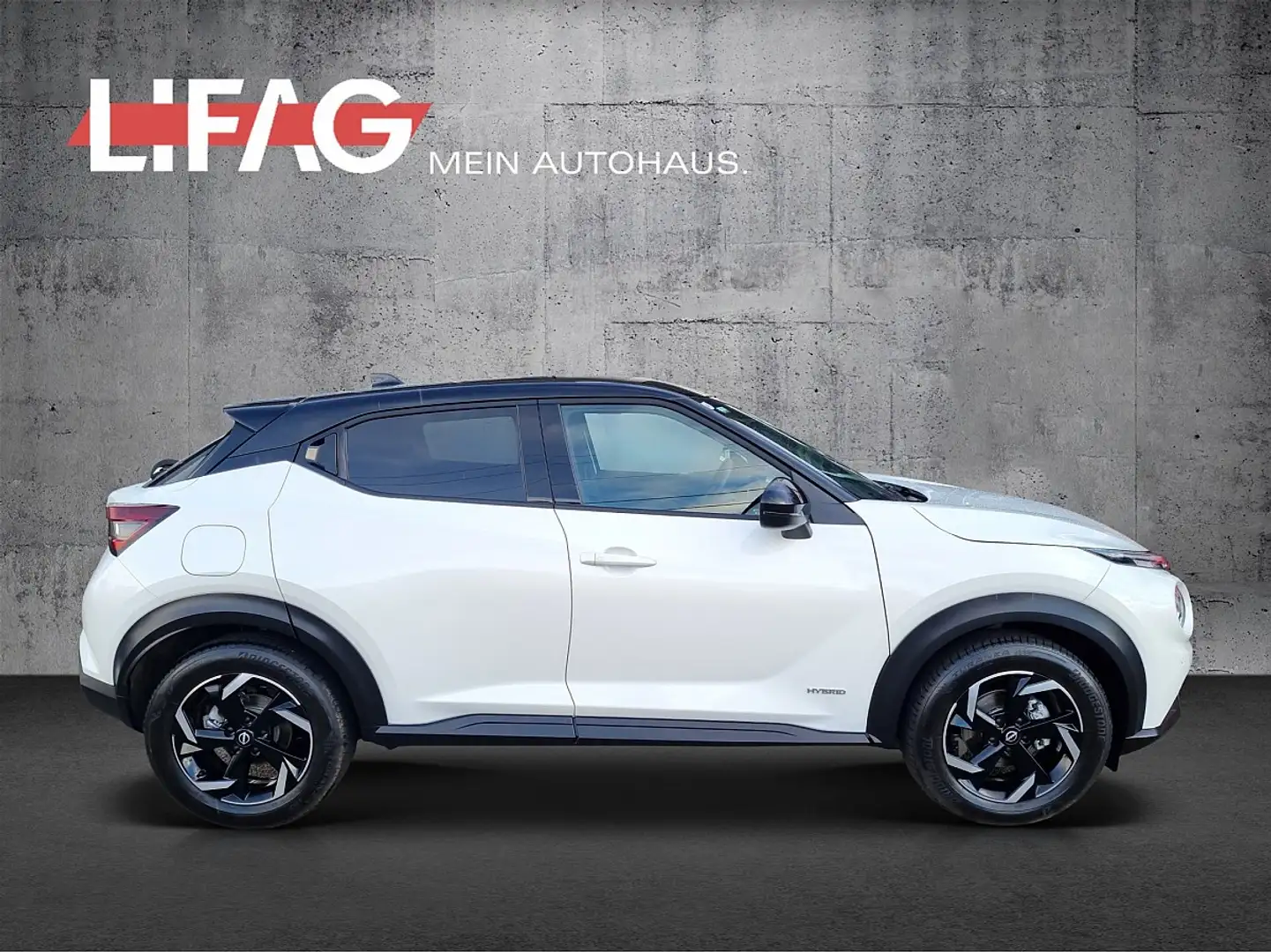 Nissan Juke 1,6 Hybrid N-Connecta 4AMT Aut. *ab € 17.990,-* Weiß - 2