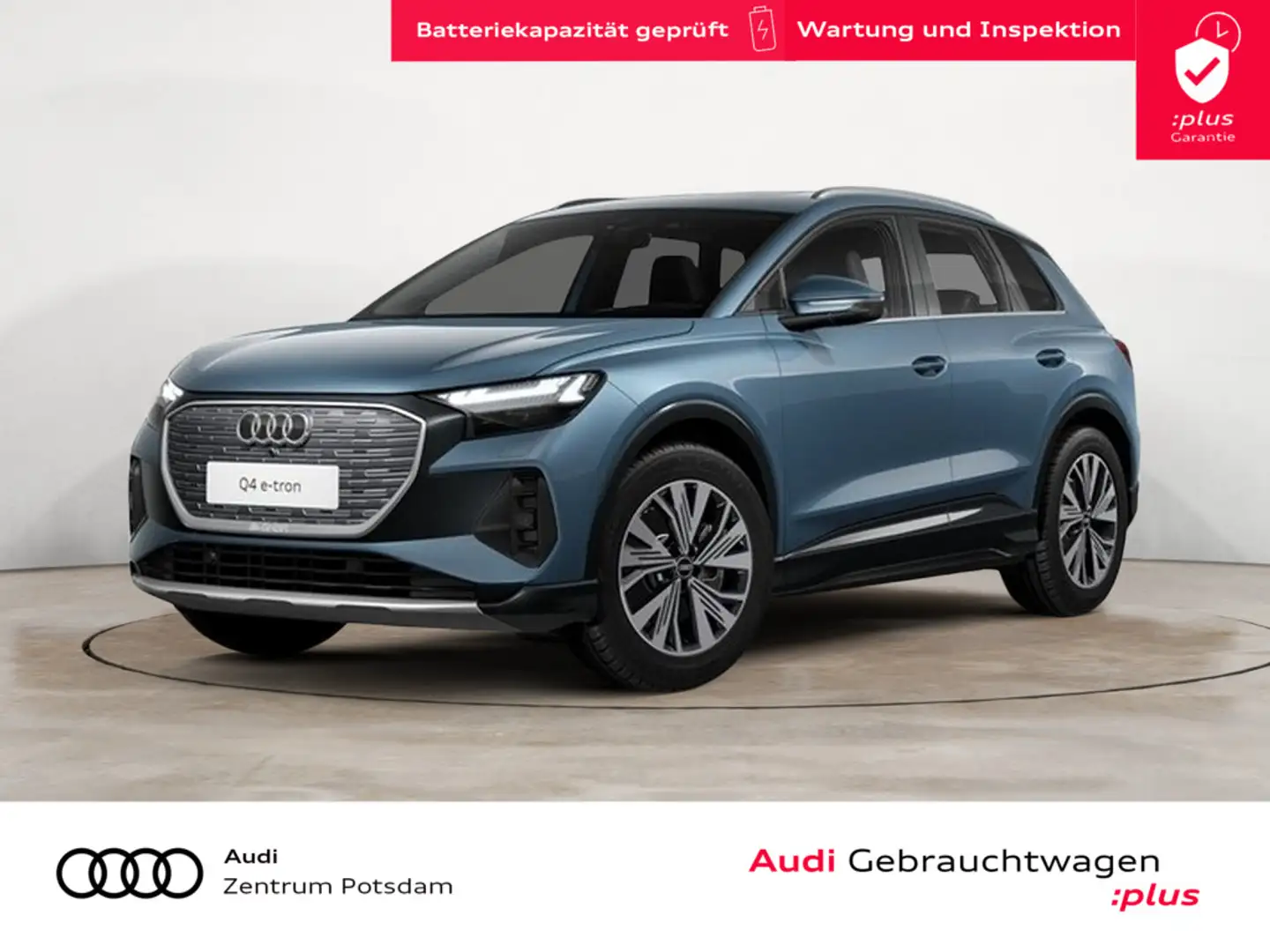 Audi Q4 e-tron 50 quattro MATRIX NAVI PANORAMA Blau - 1