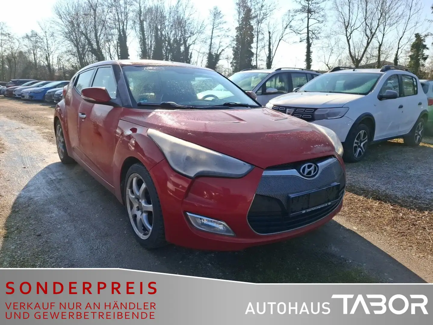 Hyundai VELOSTER 1.6 Style Leder Navi PDC LM Keyless Roşu - 2