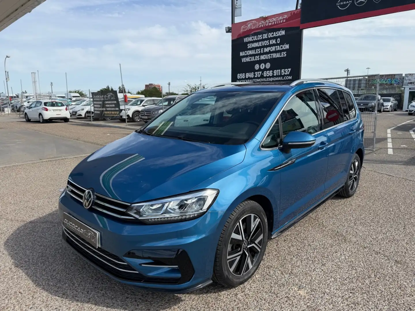 Volkswagen Touran 2.0TDI CR BMT Sport DSG7 110kW Azul - 2