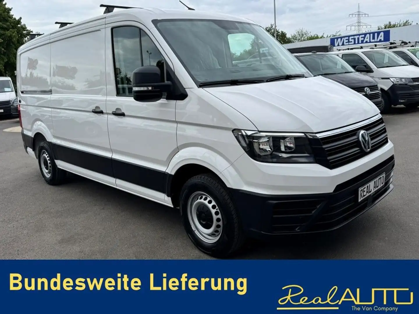 Volkswagen Crafter Kasten 35 MR L2H1 AHK*Klima*PDC Blanc - 1