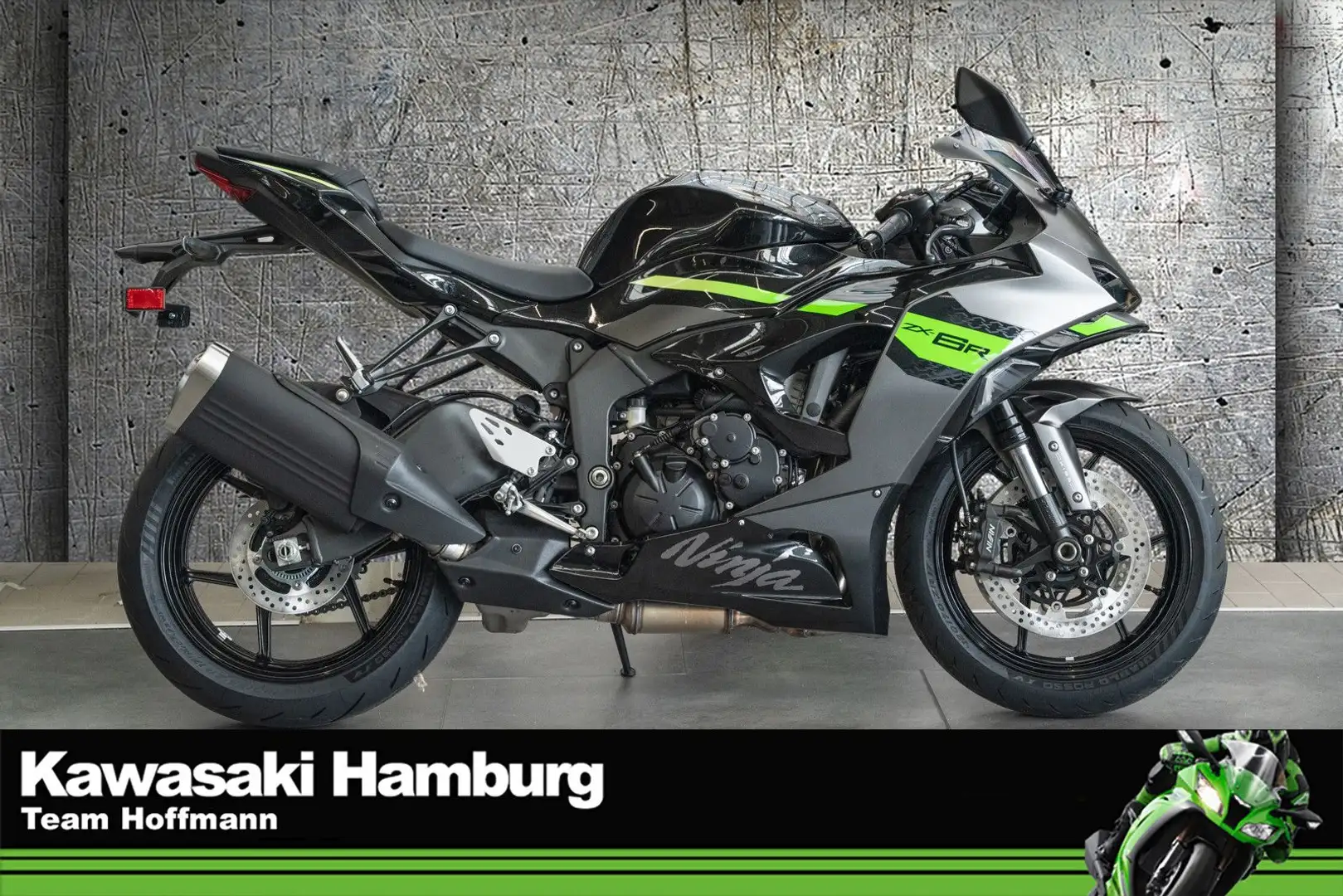 Kawasaki Ninja ZX-6R Modell 2026, sofort lieferbar Gri - 1
