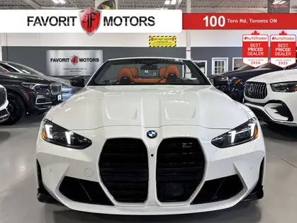 White 2026 BMW M4 Convertible All-Wheel Drive Automatic