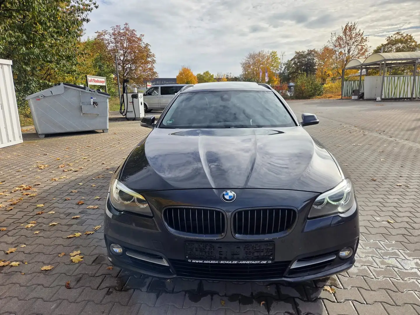 BMW 520 520 d+AHK+LEDER+PANO+NAVI+BI-XENON+EURO 6 Grau - 2