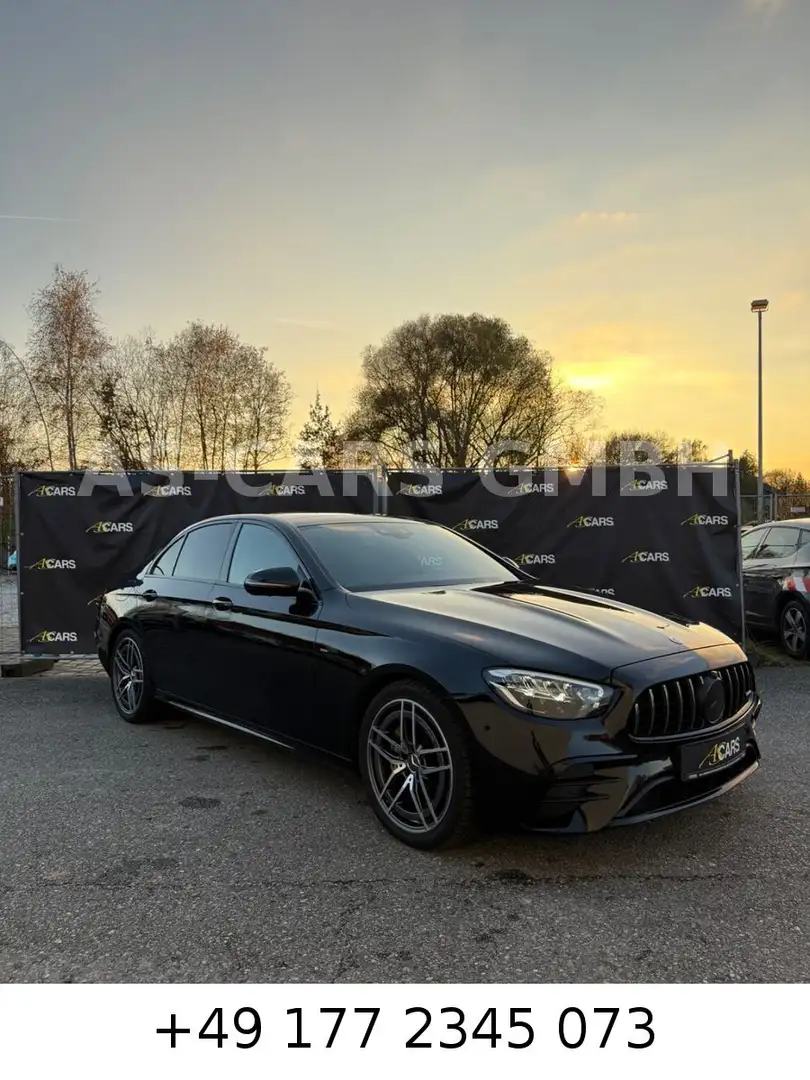 Mercedes-Benz E 53 AMG 4Matic+ *PANO*360°*MB SCHECKHEFT* Schwarz - 1