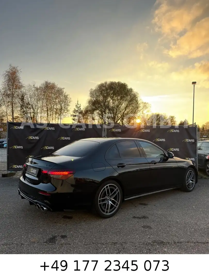 Mercedes-Benz E 53 AMG 4Matic+ *PANO*360°*MB SCHECKHEFT* Schwarz - 2