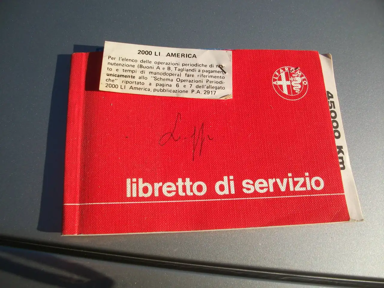 Alfa Romeo Alfetta 2.0 Li America, foto 11