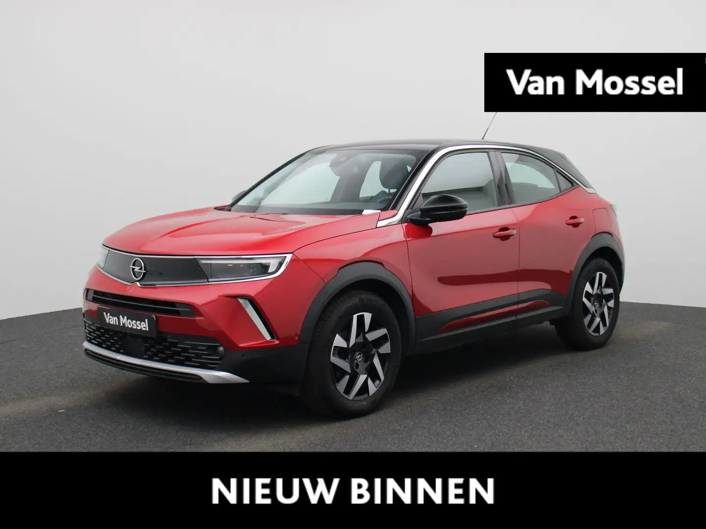 Opel Mokka-E Elegance 50-kWh | Parkeer camera | Navigatie | Cru Rood - 1