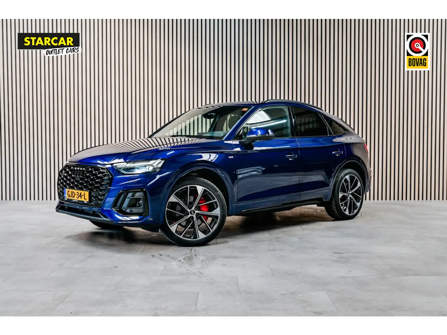 Audi Q5 Sportback 45 TFSI(2.0) AUTOMAAT Quattro S line | B Blauw - 1