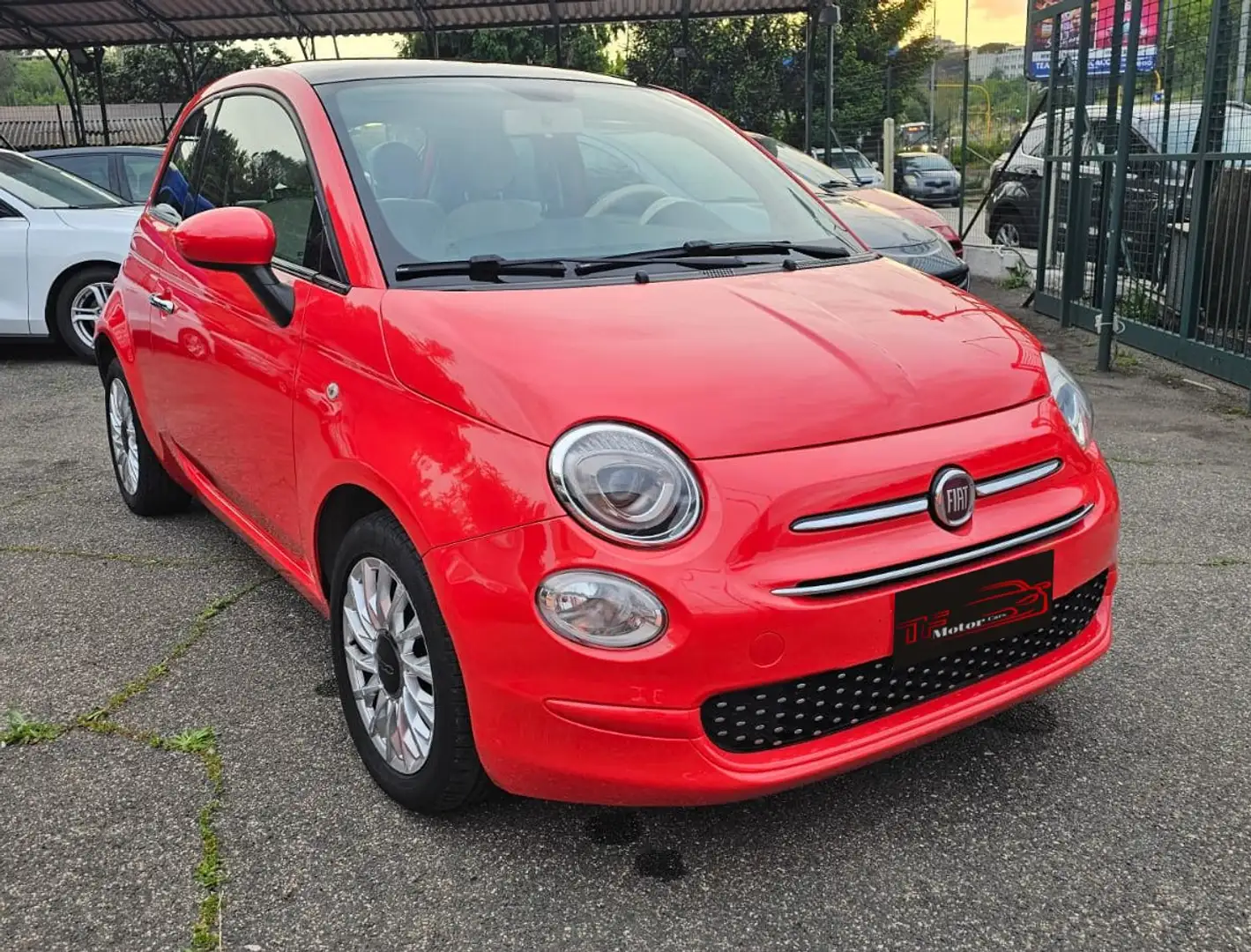 Fiat 500 1.2 Lounge s Rouge - 1