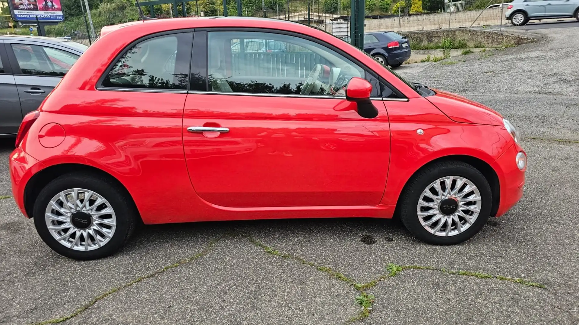Fiat 500 1.2 Lounge s Rouge - 2