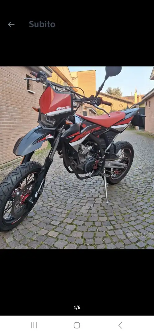 Fantic 125M Motard 4 T performance Roşu - 1