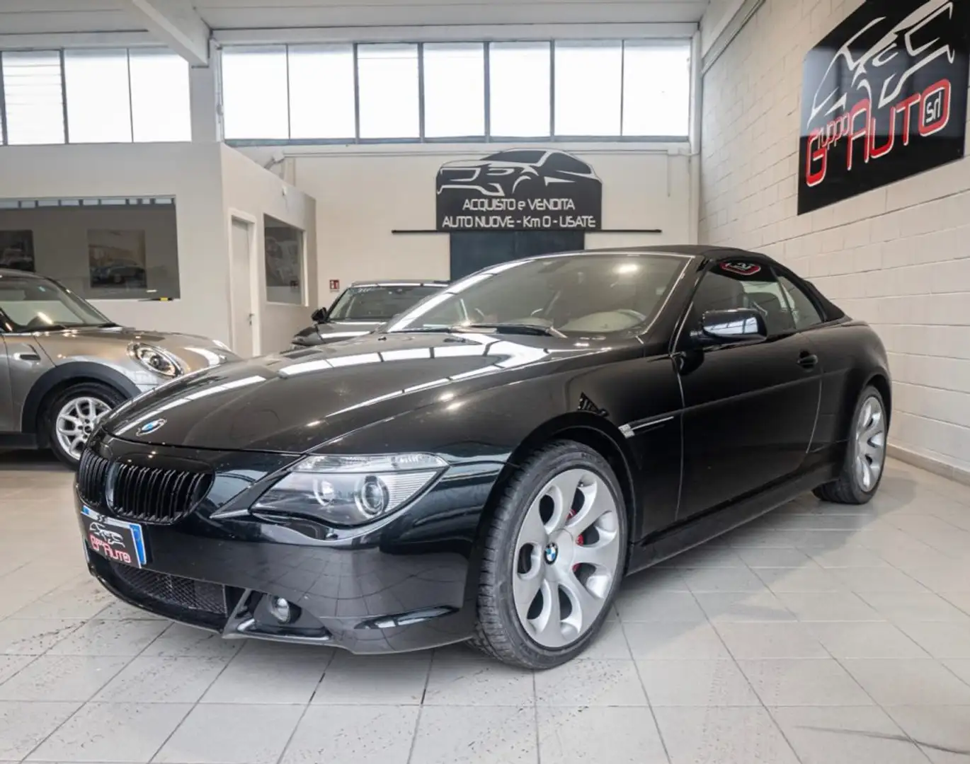 BMW 630 i cat Cabrio Noir - 1