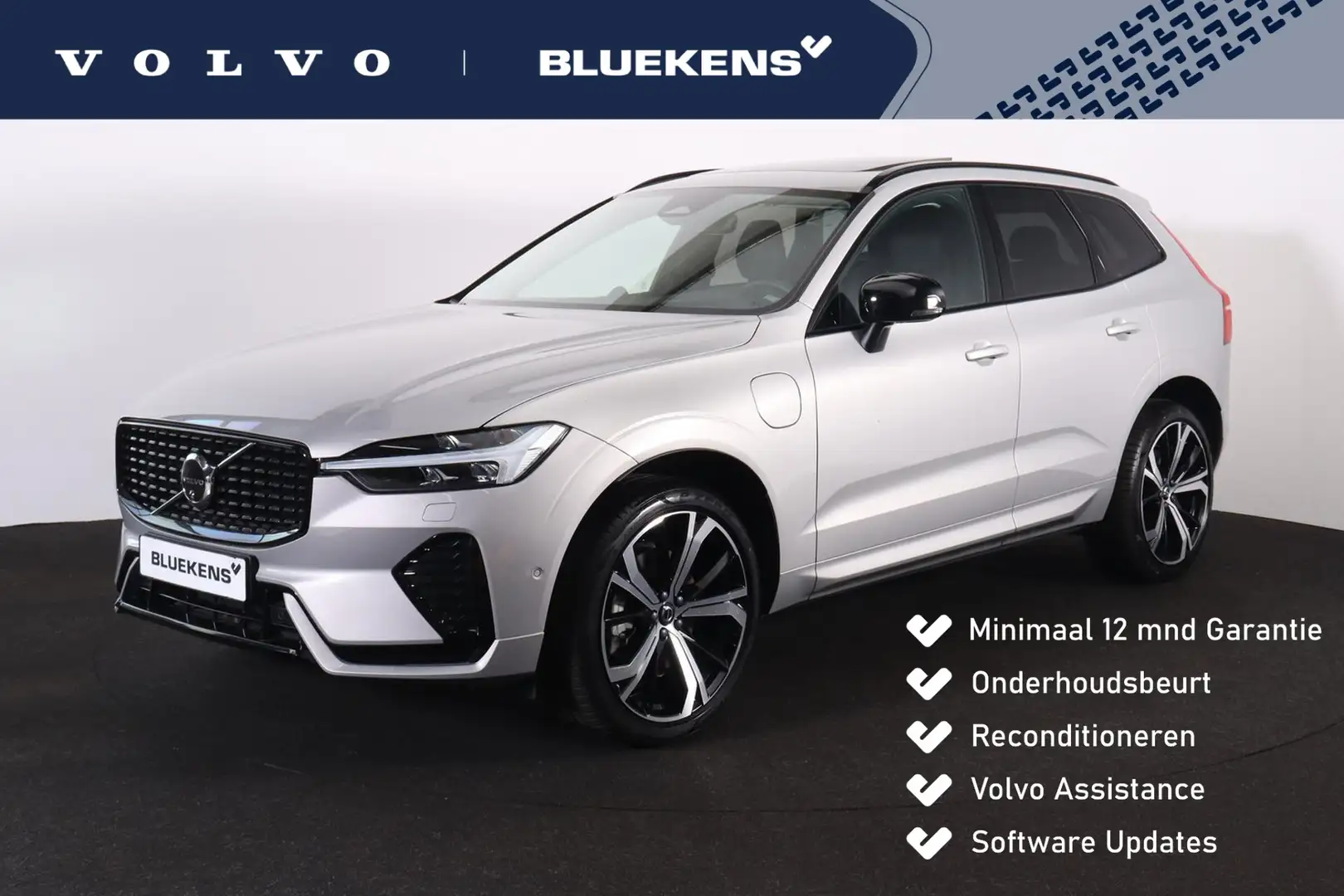 Volvo XC60 T8 Recharge AWD Ultra Dark - LONG RANGE - Panorama Zilver - 1
