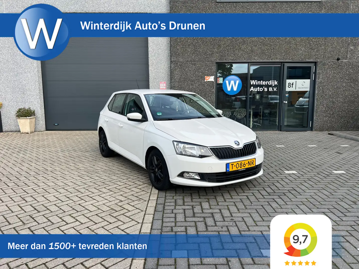 Skoda Fabia 1.2 TSI Edition Airco, Lane-keeping, Parkeersensor Wit - 1