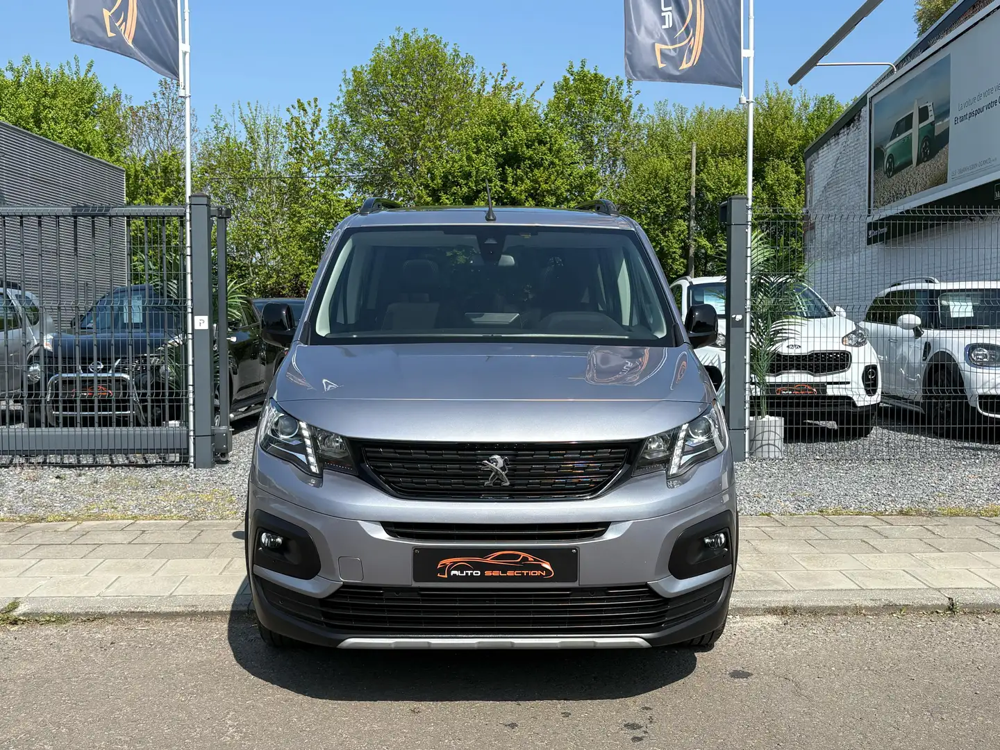 Peugeot Rifter 1.5 D-GT LINE-CAMERA-TOIT VISIO-KEYLESS-EURO6 Gris - 2