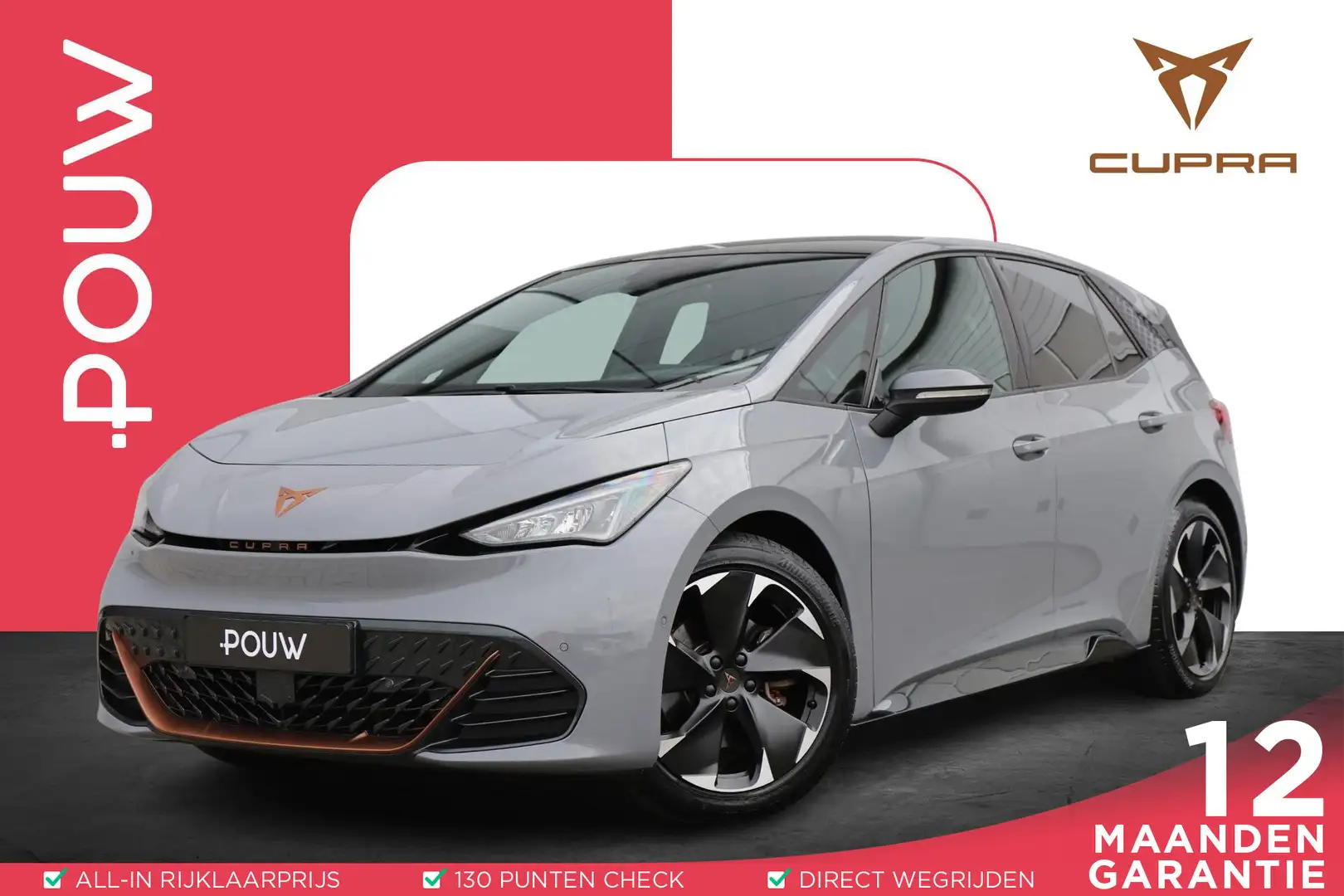 CUPRA Born 204pk Business 62 kWh | SoH 95% | Panoramadak | Na Gris - 1