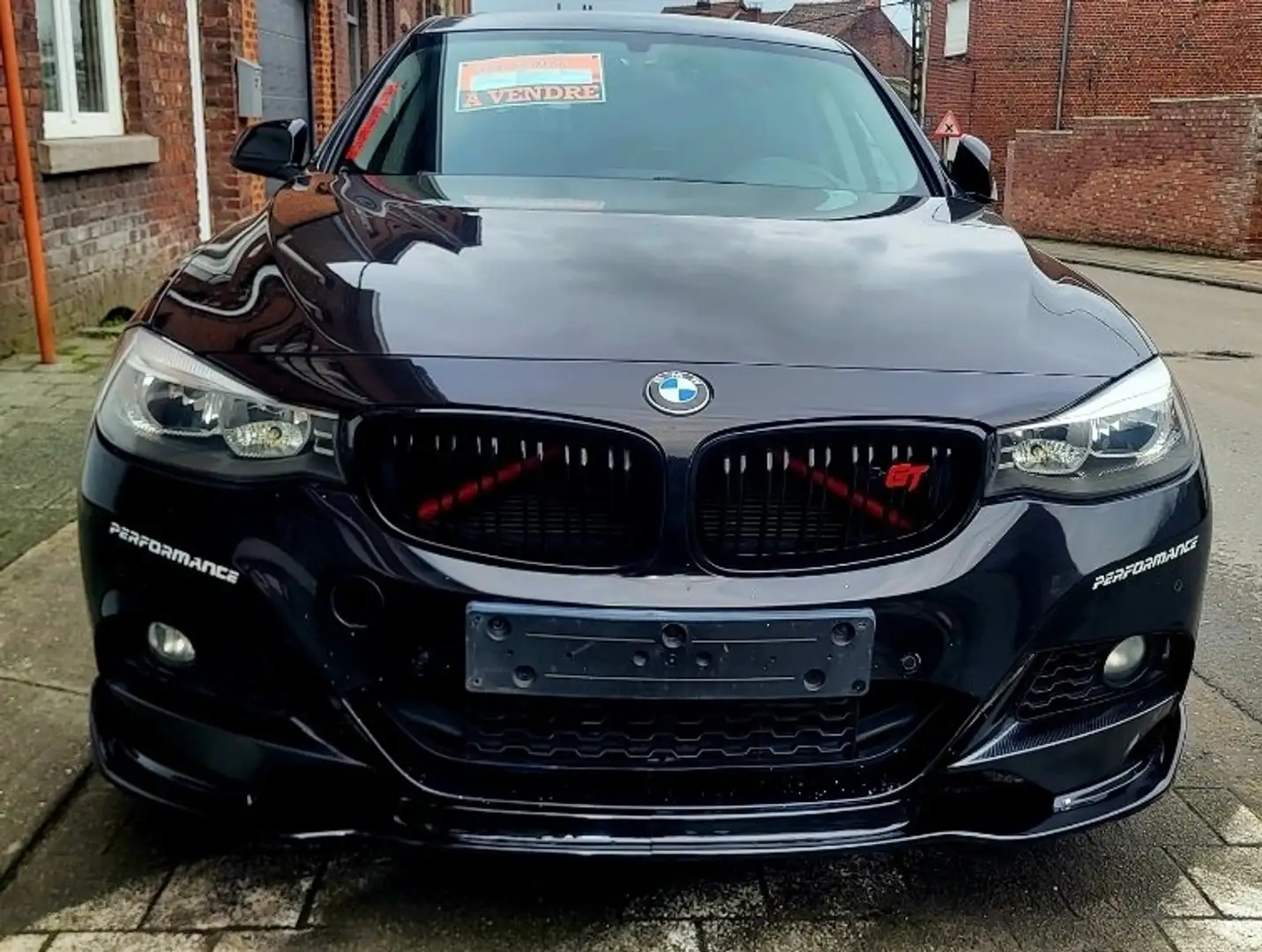 BMW 318 Gran Turismo 318 d Zwart - 1