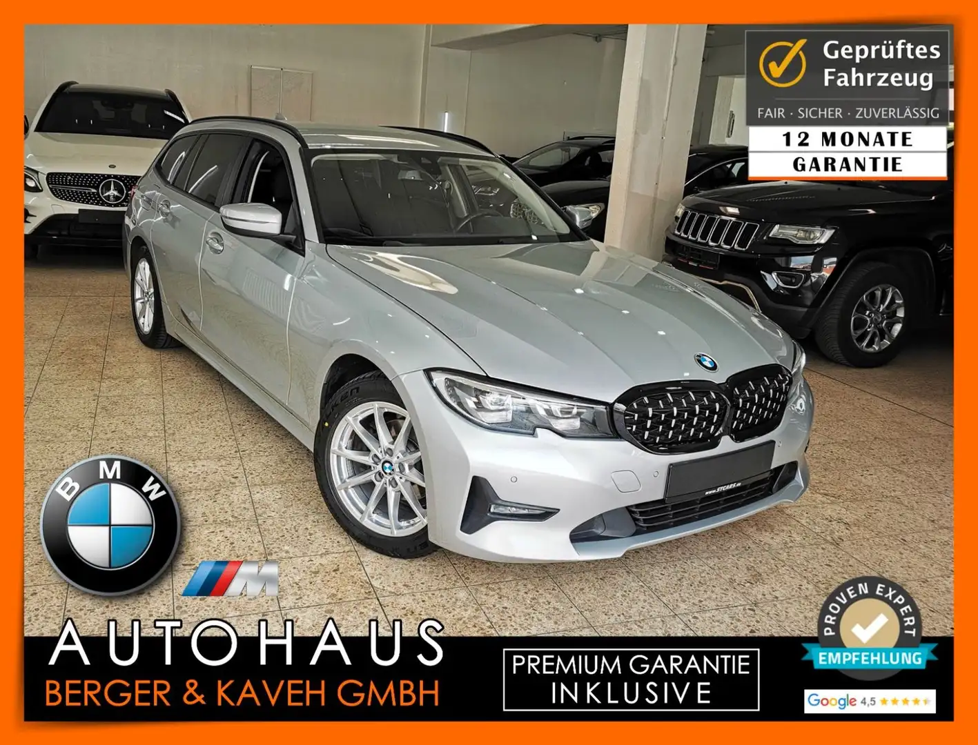 BMW 318 AUT | M-LENK | LED | LANG-ST +[12M.GARANTIE] Silber - 1