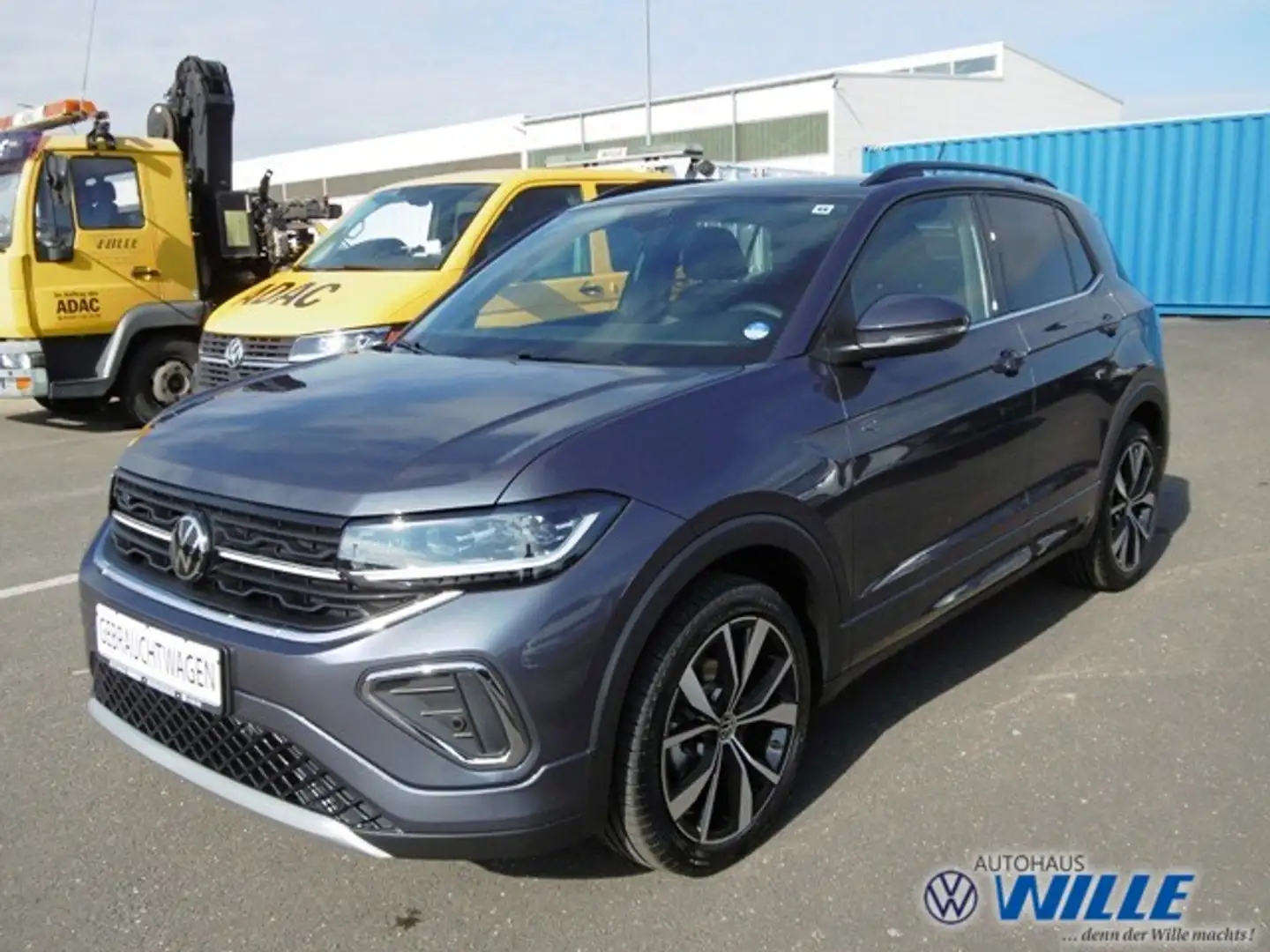 Volkswagen T-Cross 1.0 TSI OPF R-Line Klima Navi Rückfahrkamera Gris - 1