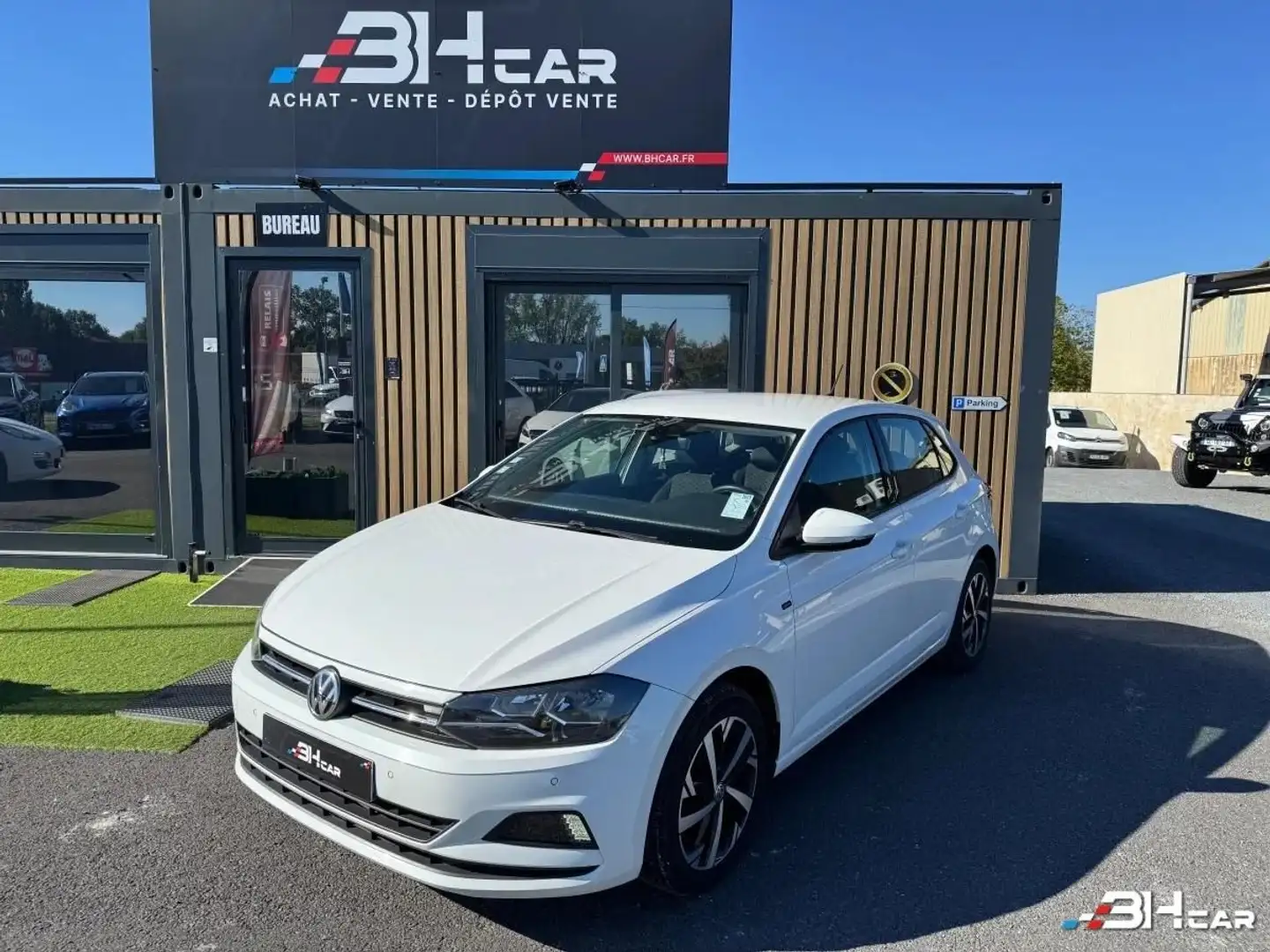 Volkswagen Polo 1.0 TSI 95ch CONFORTLINE BUSINESS Carplay Blanc - 1