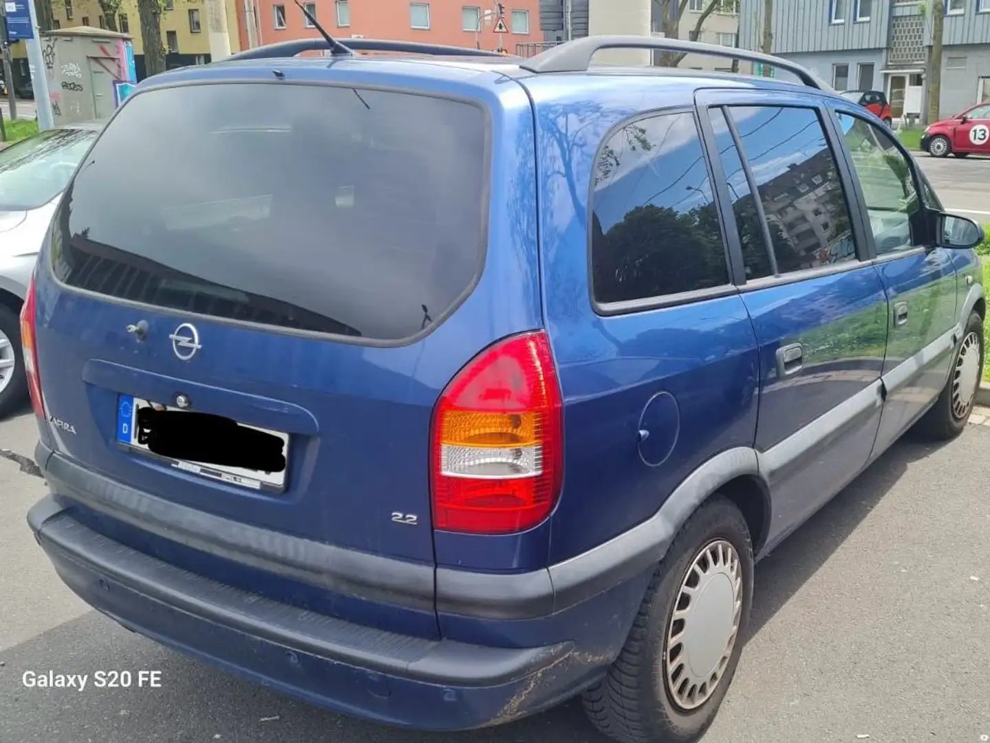 Opel Zafira Zafira 2.2 Bleu - 1