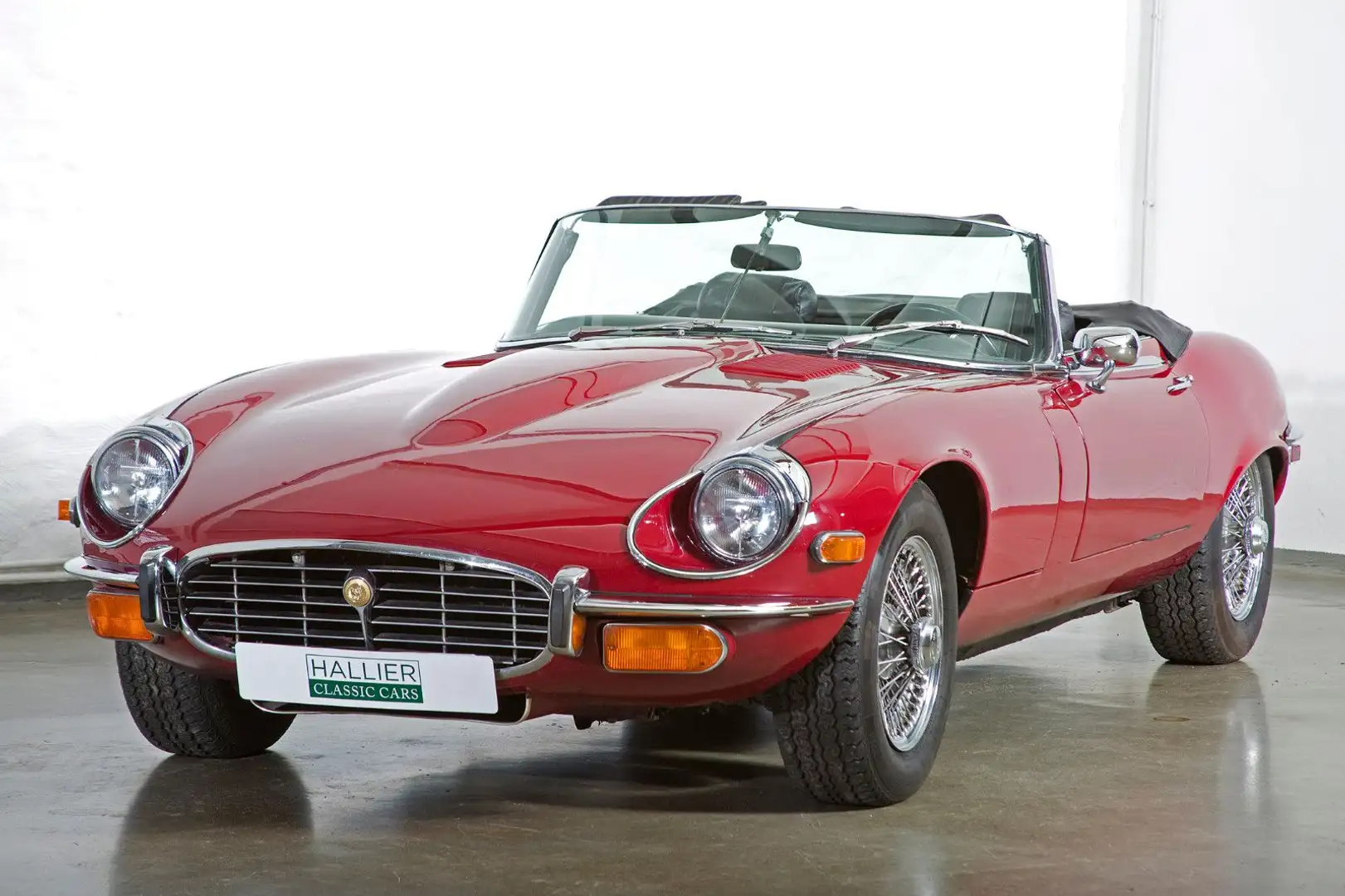 Jaguar E-Type S III, seit 1981 einen Besitzer, wenig KM Roşu - 1