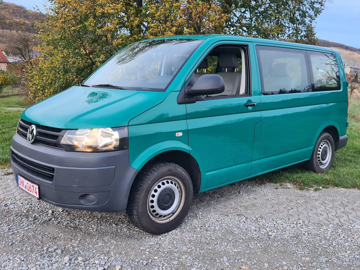 Volkswagen T5 6-Sitzer Grün - 2