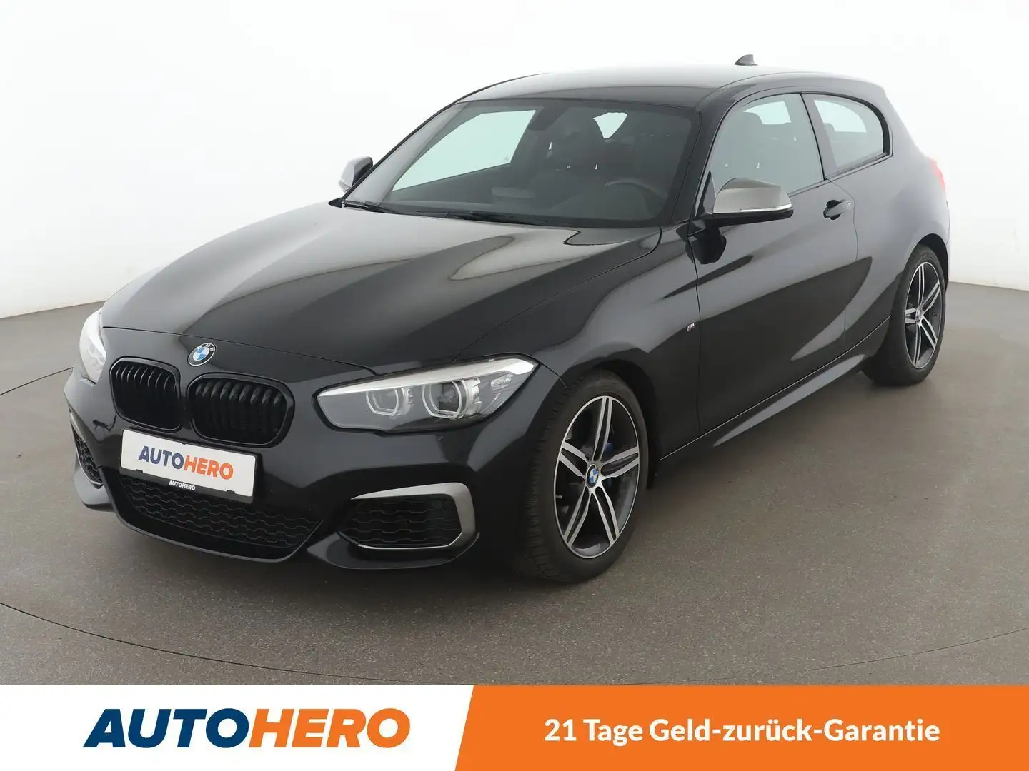 BMW 140 M140i Special Edition Aut.*NAVI*LED*TEMPO* Noir - 1