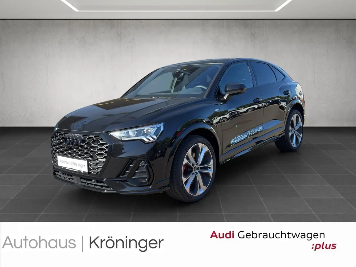 Audi Q3 Sportback 40 TDI quattro S line Panorama Schwarz - 1