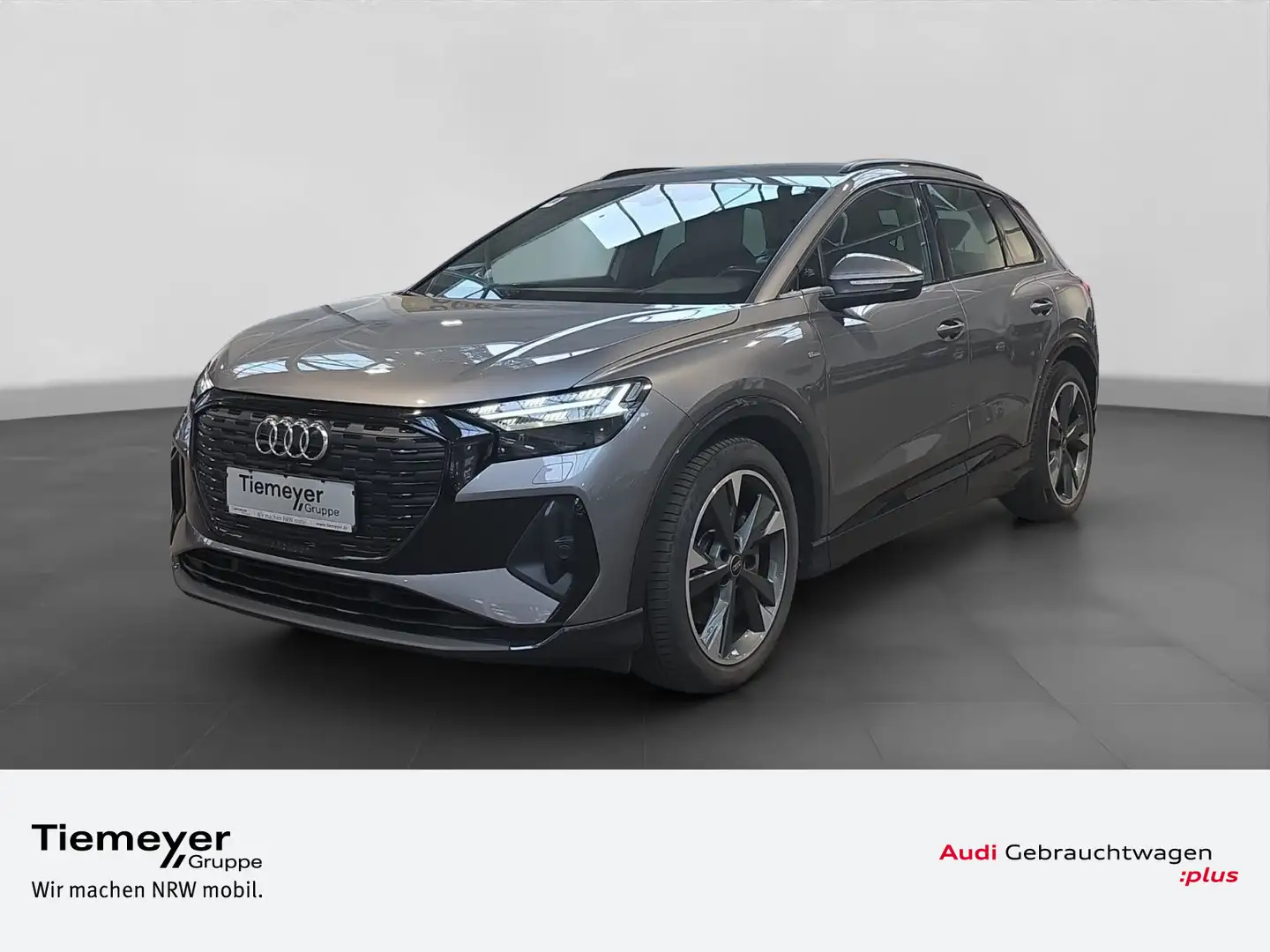 Audi Q4 e-tron 40 MATRIX AHK PDC NAVI+ STDHZG Grau - 1