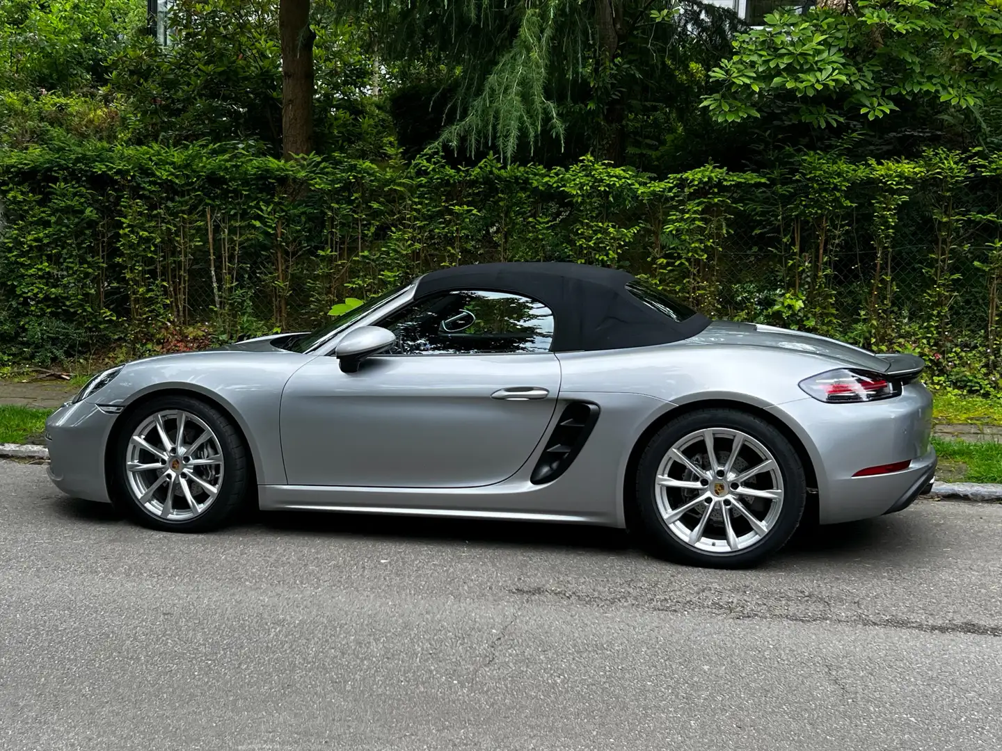 Porsche 718 Boxster 2.0 Turbo PDK Gris - 2