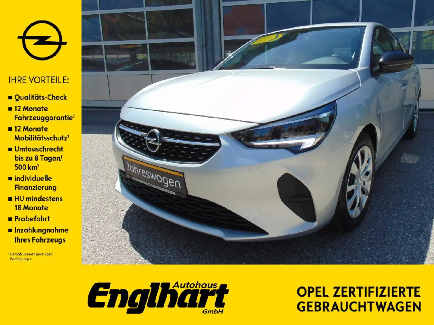 Opel Corsa Elegance 1.2 Turbo Plateado - 1