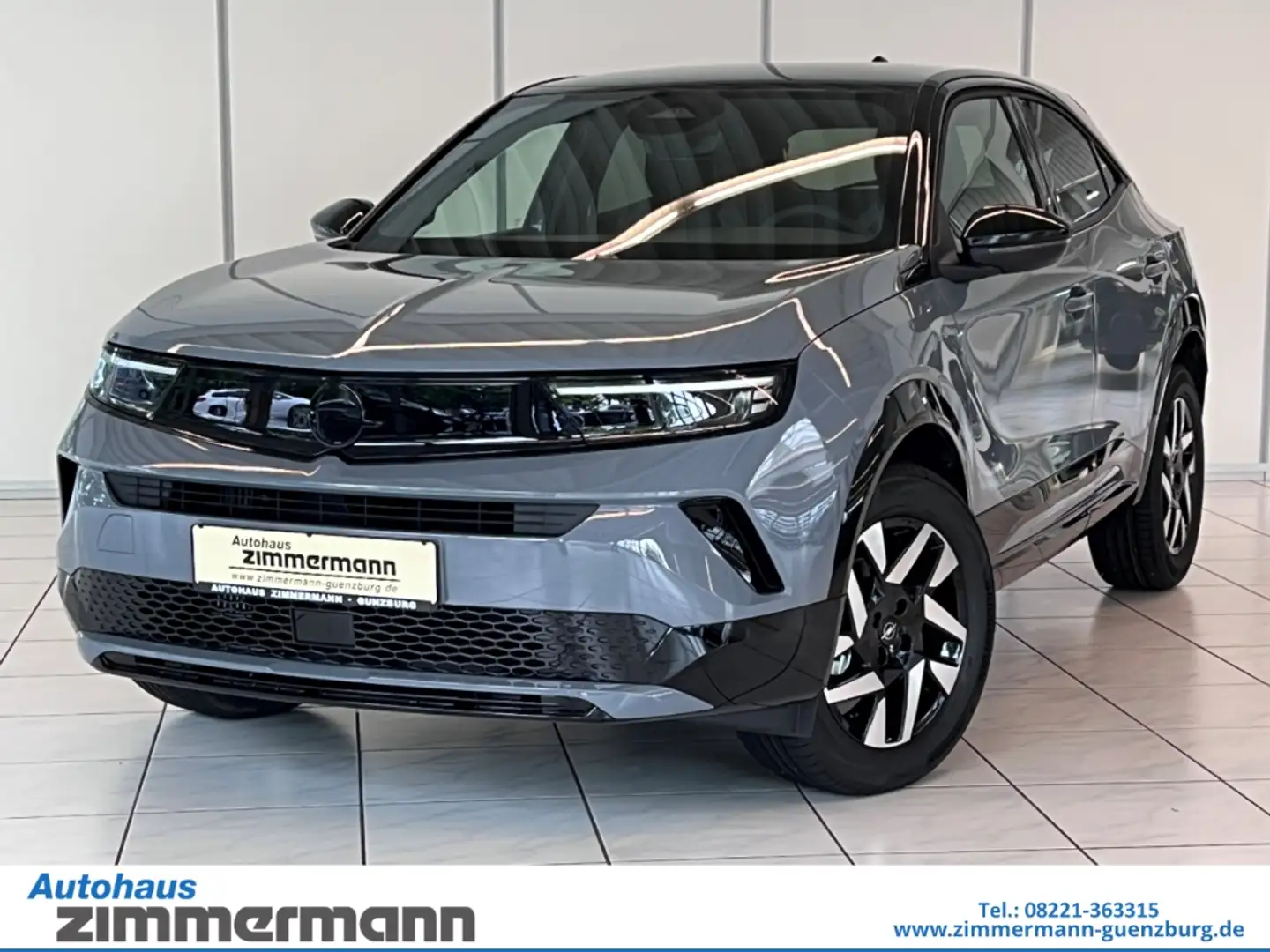 Opel Mokka GS 1.2 Turbo LED Klimaaut Kamera Apple CarPlay Grau - 1