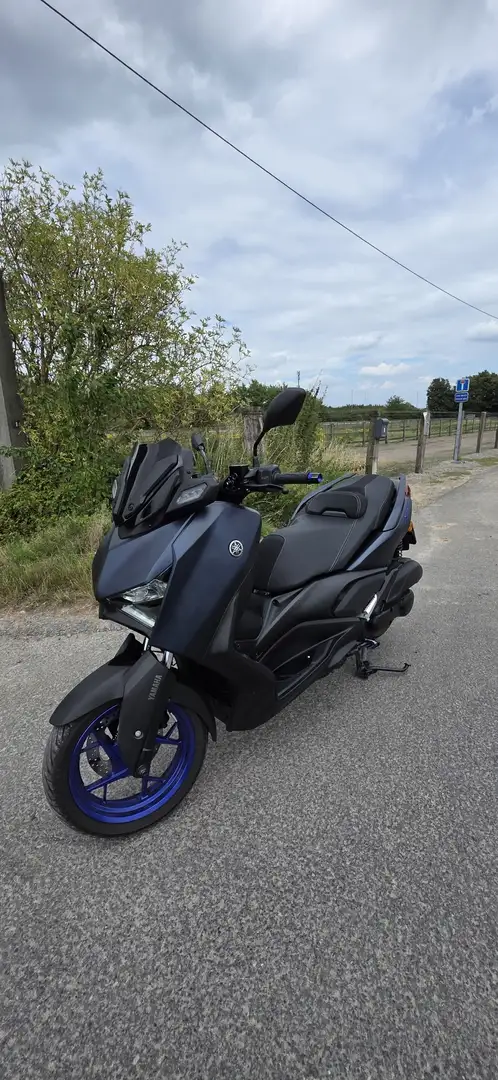Yamaha X-Max 125 ligne complète AROW / Bulles sport Bleu - 1