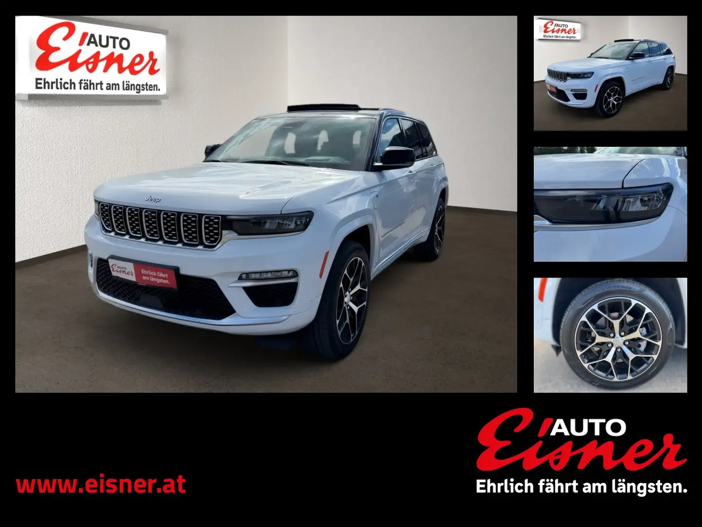 Jeep Grand Cherokee 2.0 PHEV SUMMIT Volle Aussattung Schwarz - 1